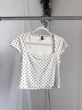 H&M polka dot tee